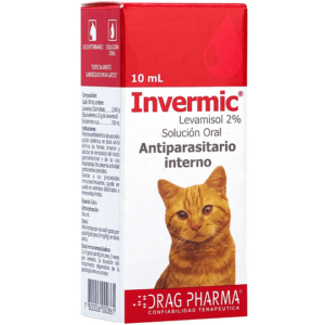 Invermic Antiparasitario Gatos en Gotas