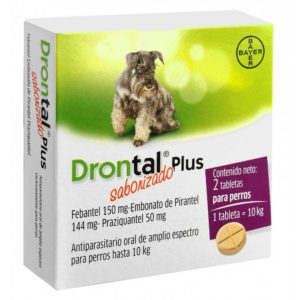 Drontal Plus Antiparasitario interno saborizado