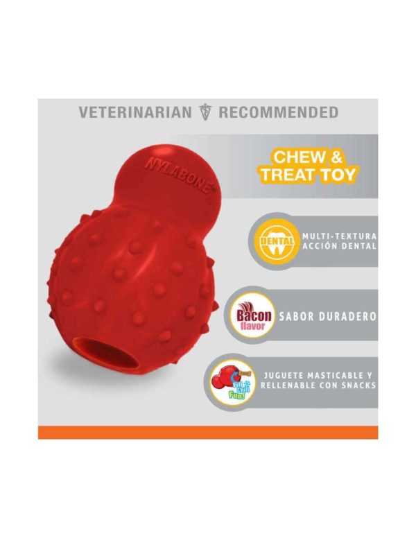 NYLABONE RED CONE SMALL SABOR TOCINO - Image 4