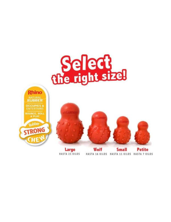 NYLABONE RED CONE SMALL SABOR TOCINO - Image 3