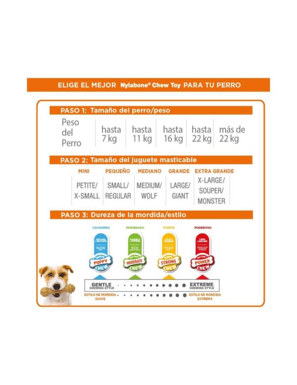 NYLABONE RED CONE SMALL SABOR TOCINO - Image 2