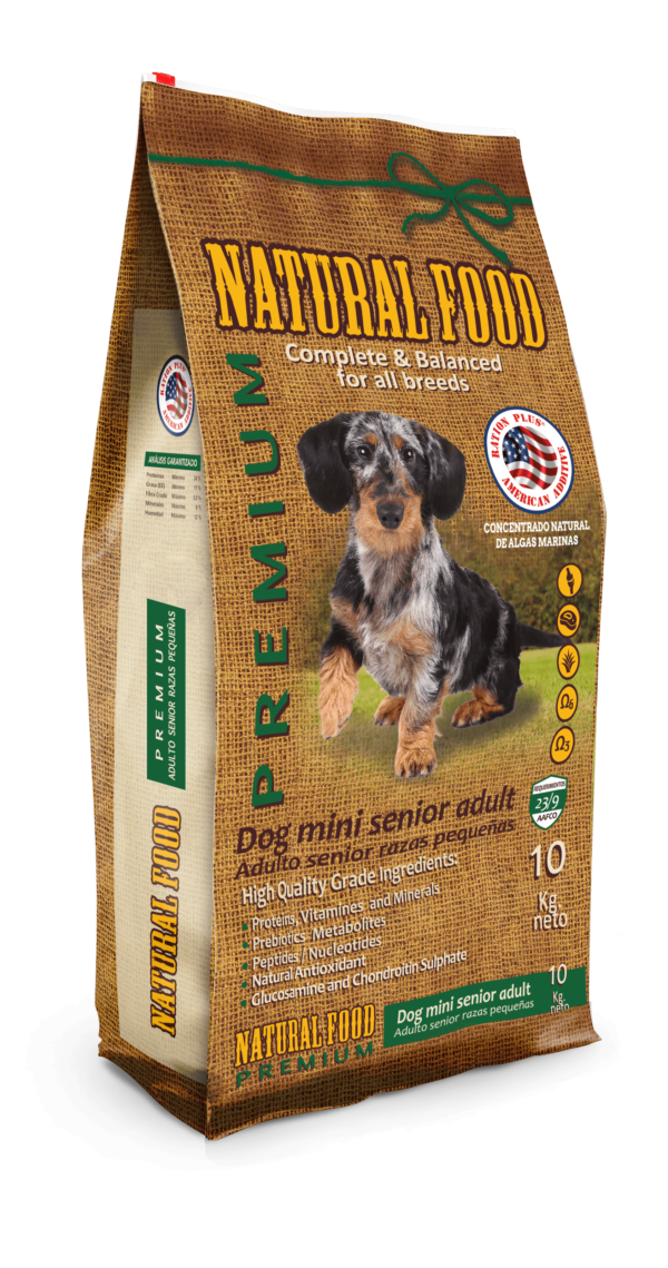 Alimento Natural Food Senior Razas Pequeñas